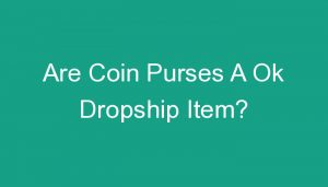 Read more about the article Are Coin Purses A Ok Dropship Item?