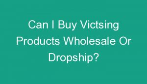 Read more about the article Can I Buy Victsing Products Wholesale Or Dropship?