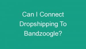 Read more about the article Can I Connect Dropshipping To Bandzoogle?