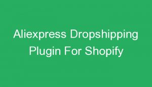 Read more about the article Aliexpress Dropshipping Plugin For Shopify