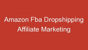 Read more about the article Amazon Fba Dropshipping Affiliate Marketing
