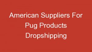 Read more about the article American Suppliers For Pug Products Dropshipping