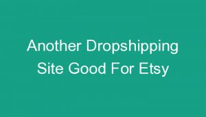 Read more about the article Another Dropshipping Site Good For Etsy
