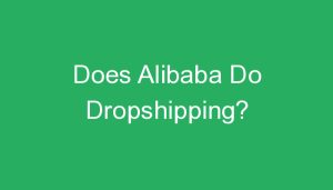 Read more about the article Does Alibaba Do Dropshipping?