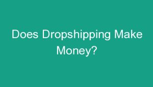 Read more about the article Does Dropshipping Make Money?