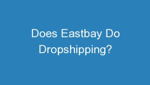 Read more about the article Does Eastbay Do Dropshipping?